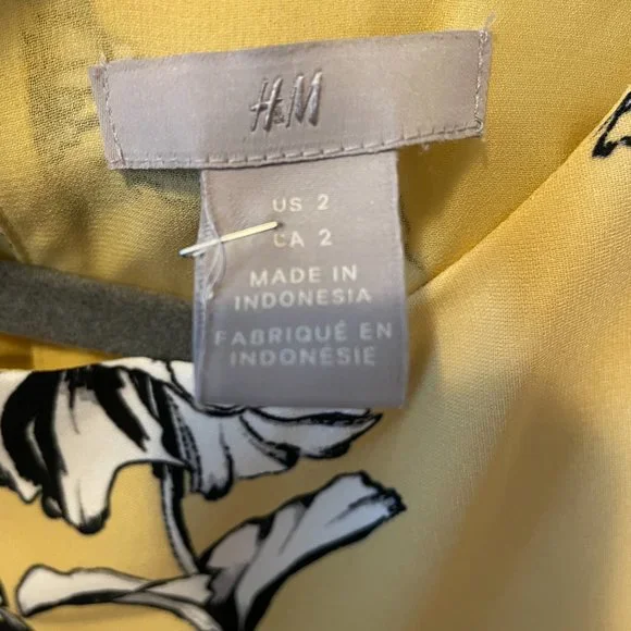 H&M Yellow Summer Dress - Picture 9 of 11